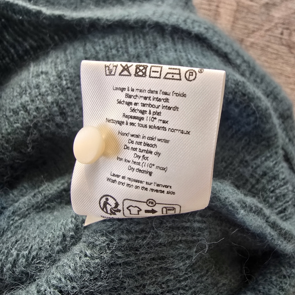 Sezane Gaspard Cardigan Sage - Size XS - Picture 5 of 10